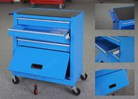 Blaue Farbe 24 Zoll-Mechaniker-Werkzeug-Kabinett auf Rädern mit Tür für Sicherheit