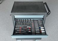 27 Zoll-rote schwarze blaue Garagen-Speicher-Metalllaufkatzen-Werkzeug-Kabinette mit 7 Fächern