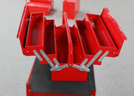 Rot 21&quot; 530mm Kragbalken-Werkzeugkasten, tragbares Metallbeweglicher Werkzeug-Kasten