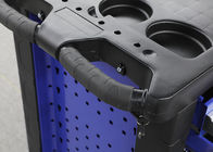 27 Fach-blauer verschließbarer erstklassiger Werkzeug-Kasten des Zoll-7